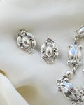 Wonderful Georg Jensen Clip On Earrings Sterling Silver
