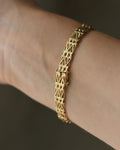 Stunning Danish Vintage Bracelet 14K Gold 1960s