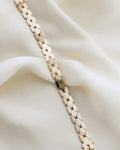The Always Will Get Complimented Bracelet 14K Gold Danish Vintage 1970