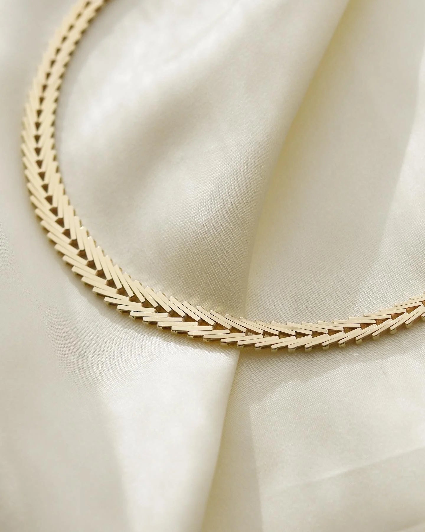 Gorg Vintage Viggo Pedersen Geneva Chain 14K Gold