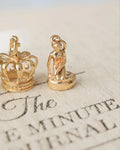Selling individually! Three Gorg Danish Vintage Pendants/Charms 8-14K Gold 1960s