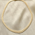 Gorgeous Sexy Brick Link Chain 29.5 Grams 14K Solid Gold