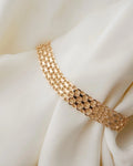 Gorg Glowing Swedish Vintage Bracelets Selling Separately 18K Gold 1960s