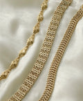 Beautiful Swedish Nugget Bracelet 18K Gold 1976