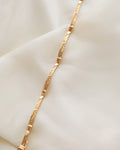 Gorg Danish Vintage Fancy Link Bracelet 18K Gold 1946-1956