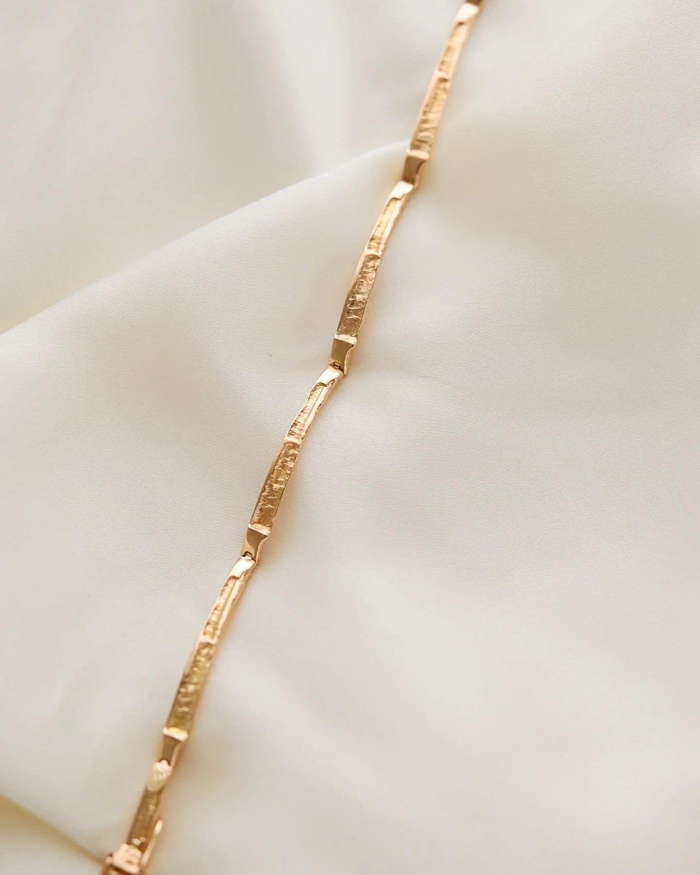 Gorg Danish Vintage Fancy Link Bracelet 18K Gold 1946-1956