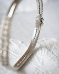 Special Danish 1.20ct Diamond Bracelet 18K White Gold 26grams