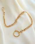 Sublime Antique Swedish Dream Watch Chain 18K Gold 1918