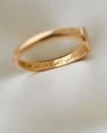 Special Antique 20K Gold “Mom” Heirloom Ring 1927
