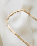 Rare Longer Danish Cleopatra Necklace 14K Gold 1960