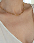 The Perfect 31.5 Inches Looong Curb Line Chain 18K Gold