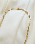 Rare Perfect Brick Link Chain by Jens Tage Hansen 14K Gold 1960