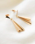 Special Swedish Vintage Earrings 1970s 18K Gold