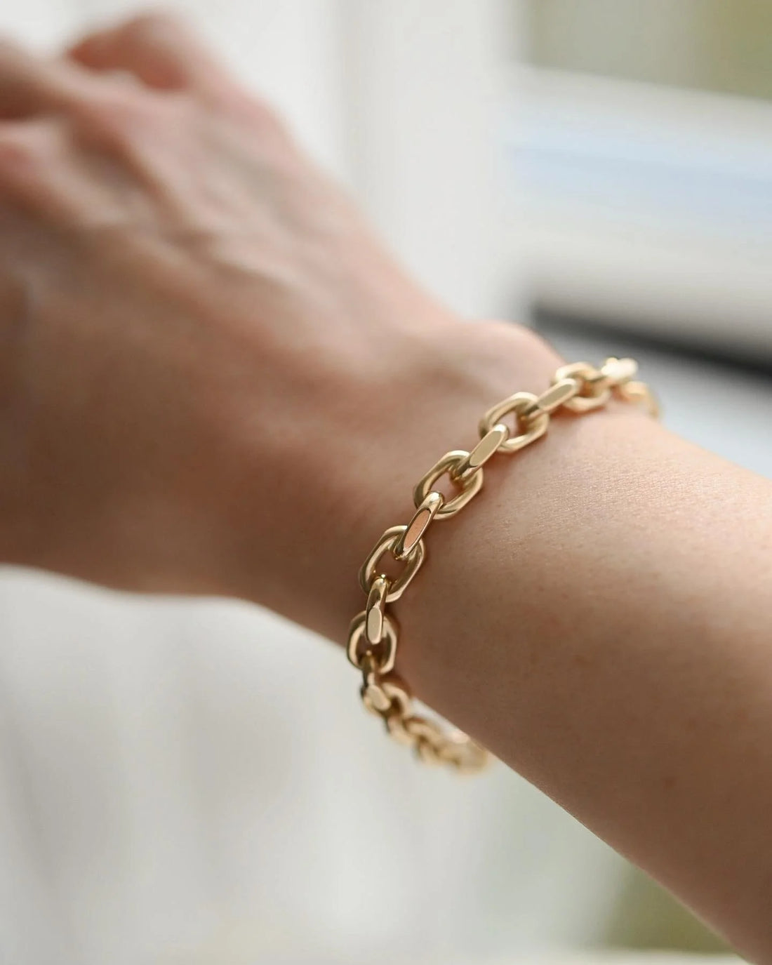 Absolutely Extraordinary Radiant Heavy Danish Vintage Bracelet 14K Gold