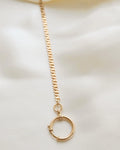 Antique Watch Chain Curb Link 18K Solid Gold