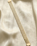 Beautiful Liquid Gold Bracelet 14K 1970s