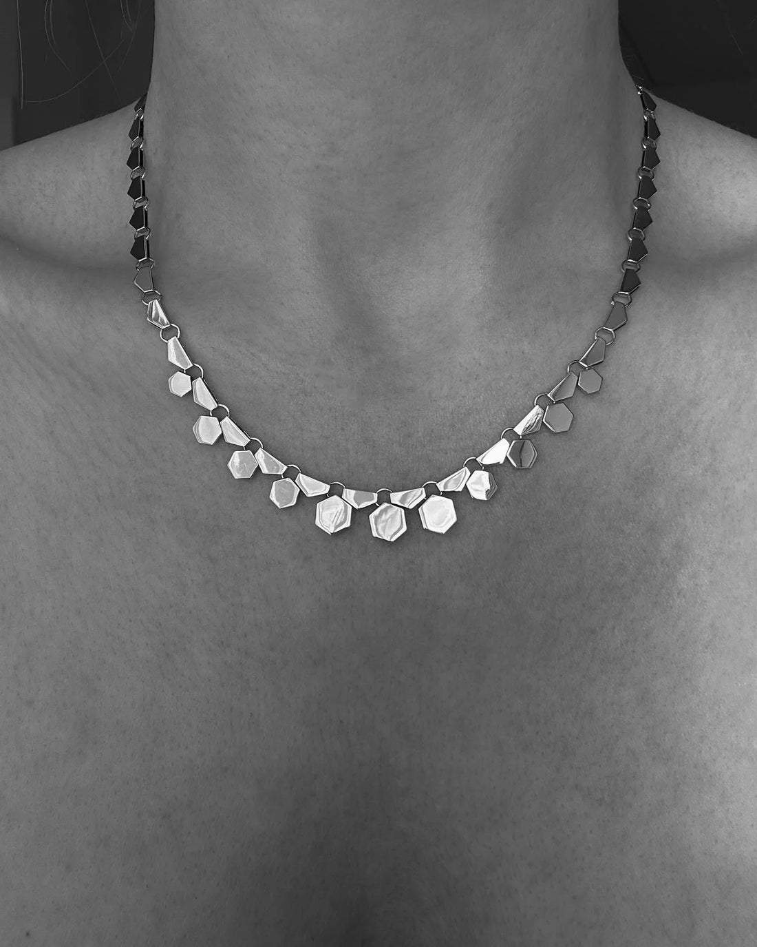 Extraordinary Rare Vintage Necklace 14K Gold Mid Century Denmark