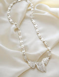 Huge Amazing Swedish Vintage Silver Necklace 1970
