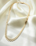 Stunning Brick Link Necklace 14K Gold 1960