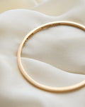 Super Heavy 27 Grams Vintage Bangle 18K Gold 1966