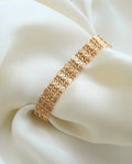 Amazing One of A Kind Swedish Vintage Bracelet 18K Gold 1966