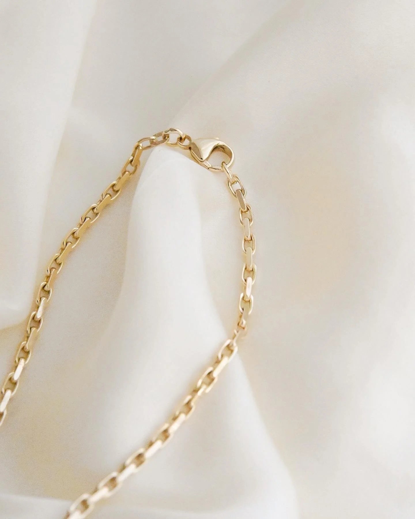 Beautiful Chunky Biker Link Chain 14K Gold