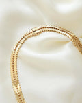 Special Release! (Number 5) Sublime 43 Grams Danish Vintage Geneva Link Necklace 14K Gold 1960
