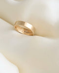 Stunning Soft Textured Diamond Estate Band 10K Gold