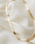 Amazing Mid Size Danish Vintage Necklace 14K Gold 1960s