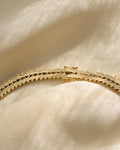 Perfect Geneva Link Vintage Necklace 14K Gold 36.6 Grams