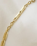 Cute Vintage Watch Chain Choker 14K Gold