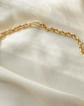Radiant Rounded Anchor Link Chain 14K Gold