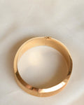 Amazing Luminous Vintage Bangle 14K Gold