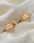 Swedish Vintage Cigarband Rings 18K Gold