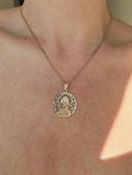 Antique Rare Belle Epoque Pendant 18K Solid Gold