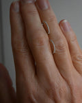 Perfect Everyday Diamond Hoop Earrings 18K White Gold