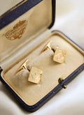 Irresistible 104-Year-Old Antique Cuff Links from 1919 18K Gold