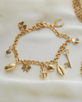 Selection of Special Swedish Vintage Bracelets 18K Gold Mid 1900s