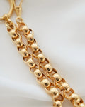 Stunning Antique Watch Chain Bracelet 18K Gold Beg 1900 Free Downsizing