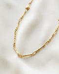 The Best Italian Vintage Ladybug Link Necklace 18K Gold