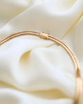 The Sexiest Sublime Danish Vintage 14K Gold Geneva Variation Link Necklace