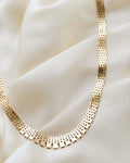 Gorg 36 Grams Danish Vintage Brick Link Necklace