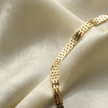 Gorgeous Sexy Brick Link Chain 29.5 Grams 14K Solid Gold