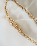 Ultra Rare 107 Year Old Antique 23 Grams Watch Chain on 18.25 Inches 18 Gold 1917