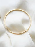 Classic Timeless Perfect Round Bangle 14K Gold