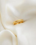 Sublime Cross Patée Engraved Ring 23K Gold 1939