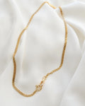 Heavy, Radiant, Perfect Watch Chain Necklace 19 Grams 18K Gold Late 1800s