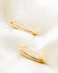 Extraordinary Hoops 1.35 Carats H/VVS Diamonds 18K Gold