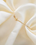 Small Wrist Name Plate Bracelet 18K Gold 1980