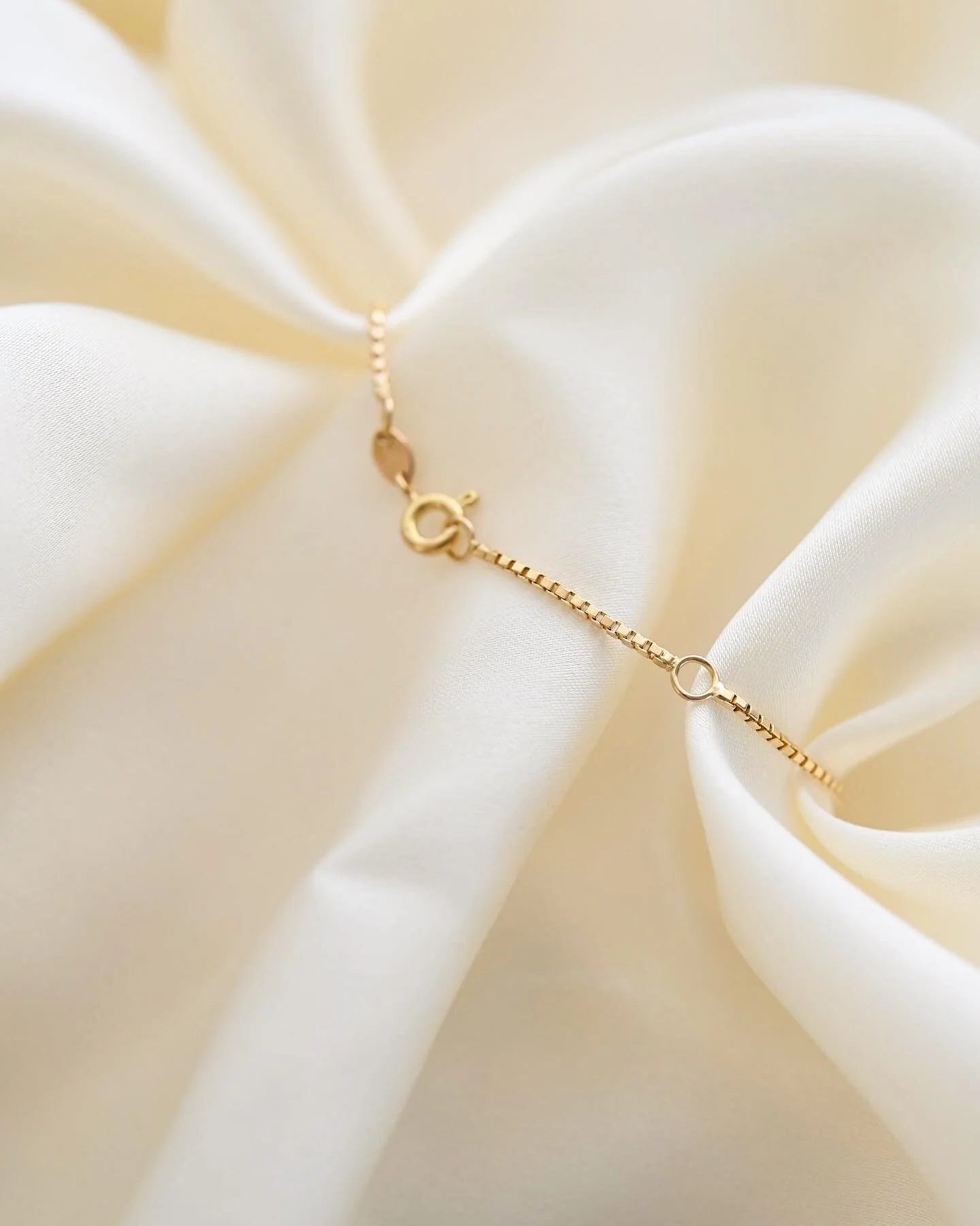 Small Wrist Name Plate Bracelet 18K Gold 1980